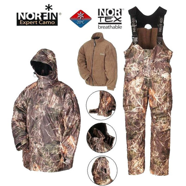 Костюм зимний NORFIN EXPERT CAMO в Тынде