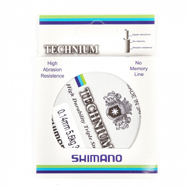 Леска зимняя Shimano Technium 30 м. 0,12 мм в Тынде