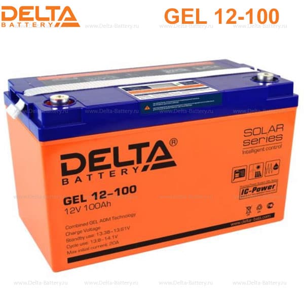 Аккумуляторная батарея Delta GEL 12-100 в Тынде
