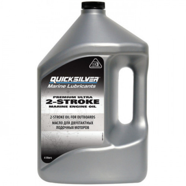 Масло Quicksilver 2-stroke Premium Ultra TCW3 4л 92-8M0170005 в Тынде Масло Quicksilver 2-stroke Premium Ultra TCW3 4л 92-8M0170005 в Тынде